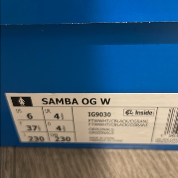 SOLD- ADIDAS SAMBA - Picture 4 of 4
